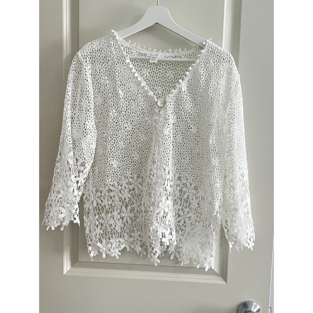 Vasna Womens Size XL Boho Top Cardigan
